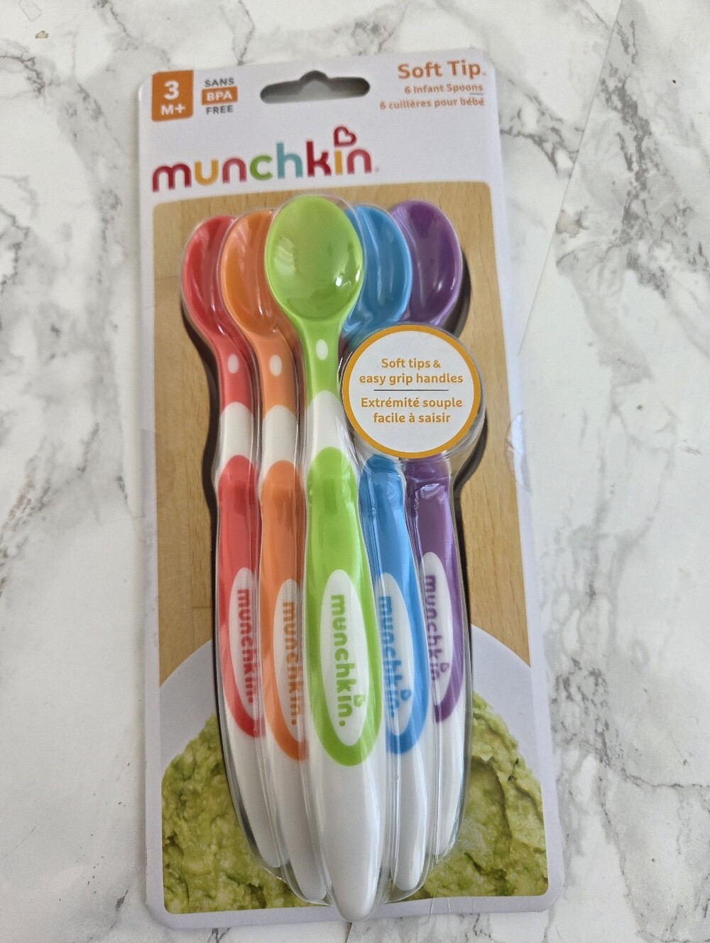 Munchkin baby spoons 3M+